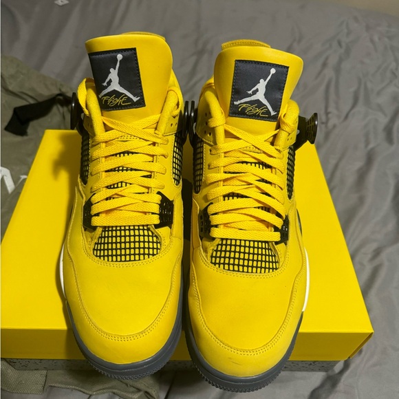 Jordan retro 4 lighting size 14 for sale. - Picture 1 of 8